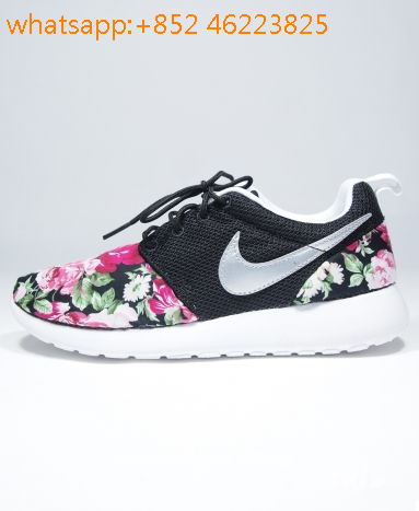 nike roshe run floral homme bleu