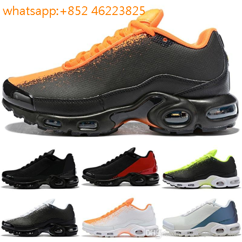 vapormax noir et orange homme