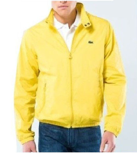 blouson jaune homme