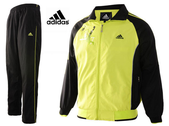 survetement adidas jaune et noir